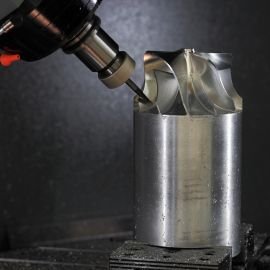 Precision CNC machining of titanium