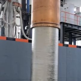 Titanium ingot casting