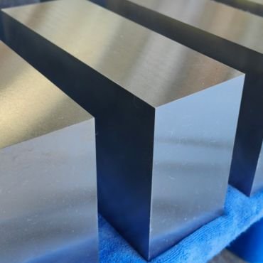 Milled Surface of Titanium Blocks