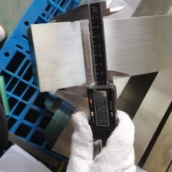 Precisely sized titanium blocks